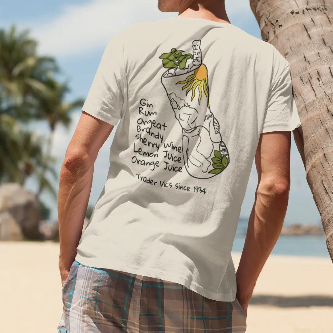 BARTENDER'S GUIDE SHIRT (FOG CUTTER) - Image 3