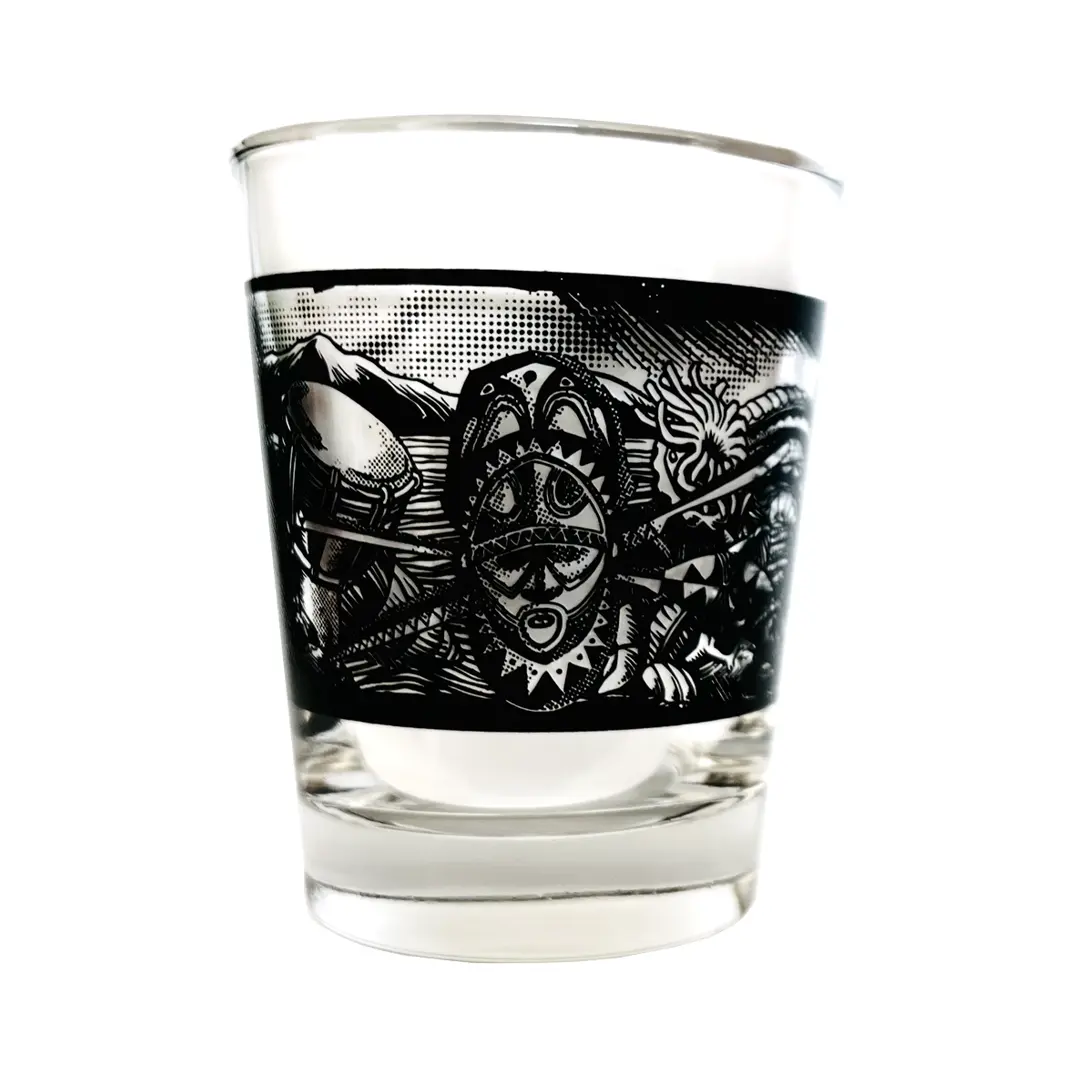 CROSSFIRE HURRICANE BY THE ROLLING STONES MAI TAI GLASS (2 COLORS AVAILABLE) - Image 2