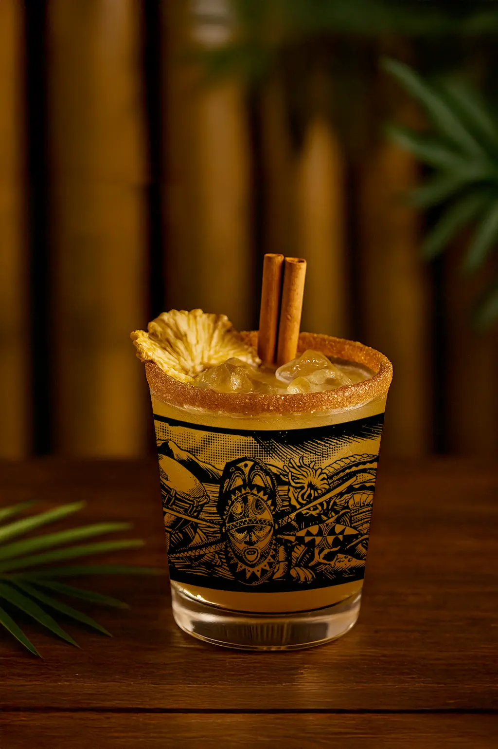 CROSSFIRE HURRICANE BY THE ROLLING STONES MAI TAI GLASS (2 COLORS AVAILABLE) - Image 5