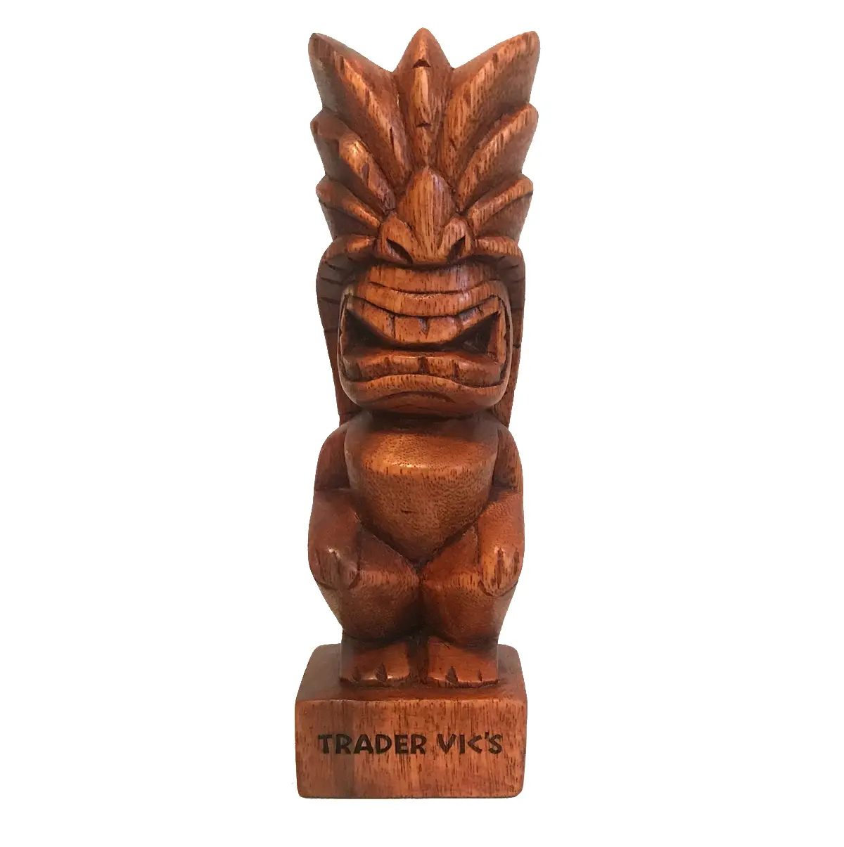 HAND CARVED TIKI 2