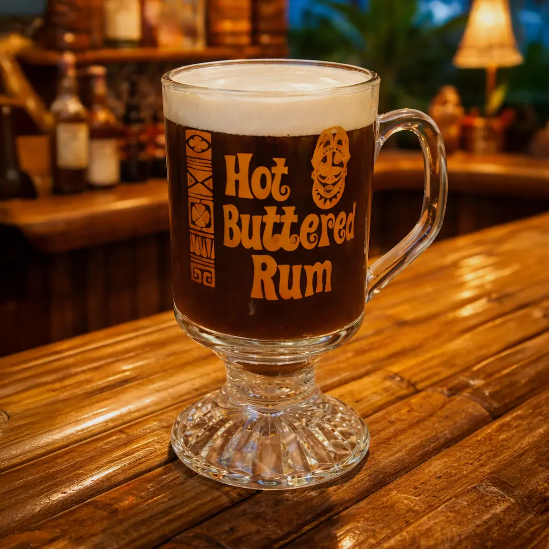 HOT BUTTERED RUM GLASS - Image 2
