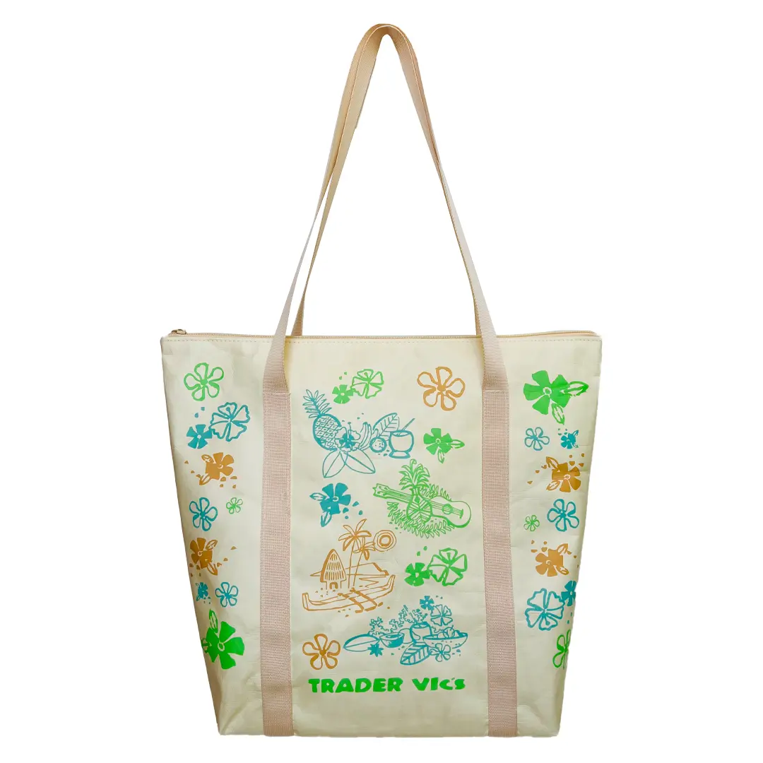 VINTAGE PASTEL TOTE BAG