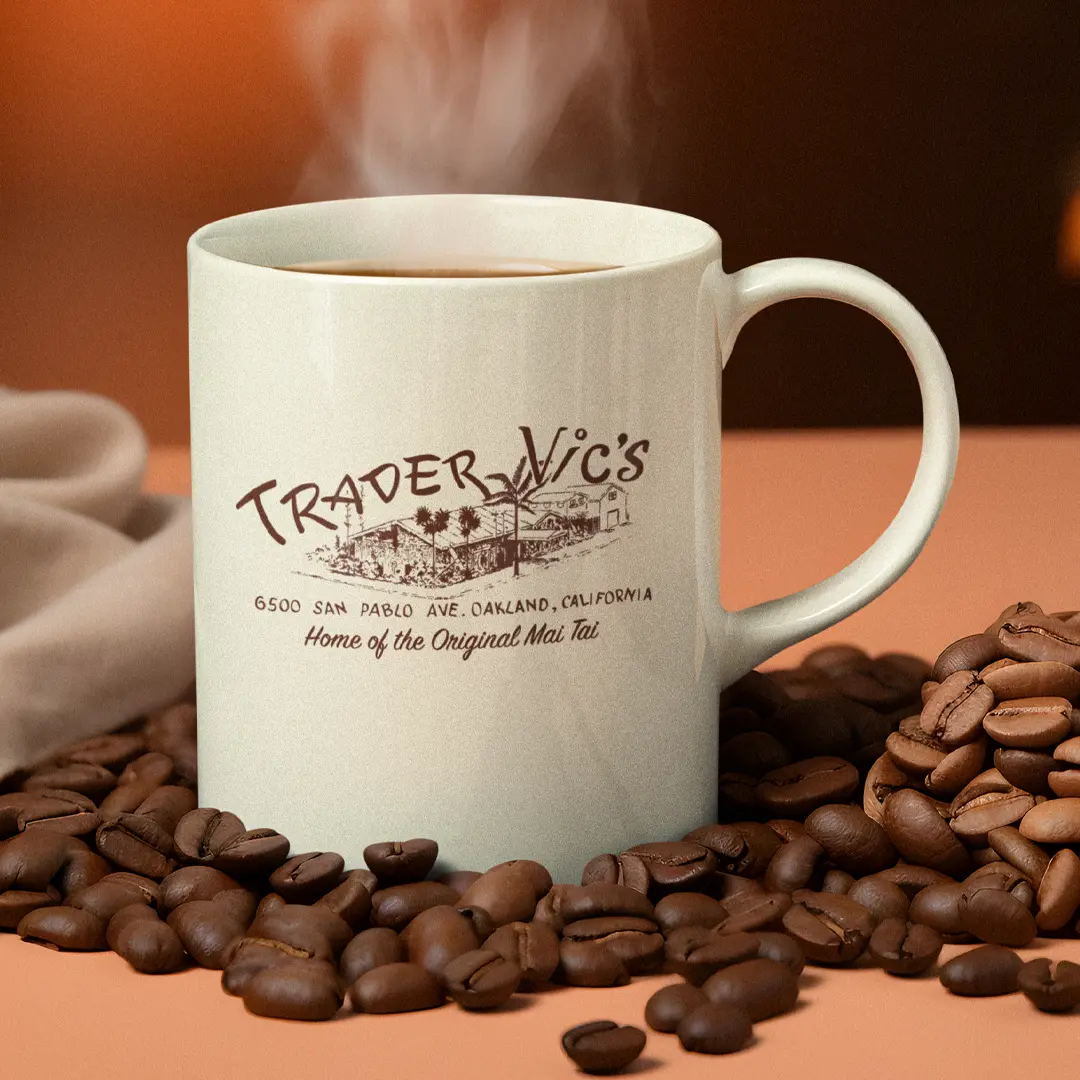 TRADER VIC'S OAKLAND COFFEE MUG - Image 3
