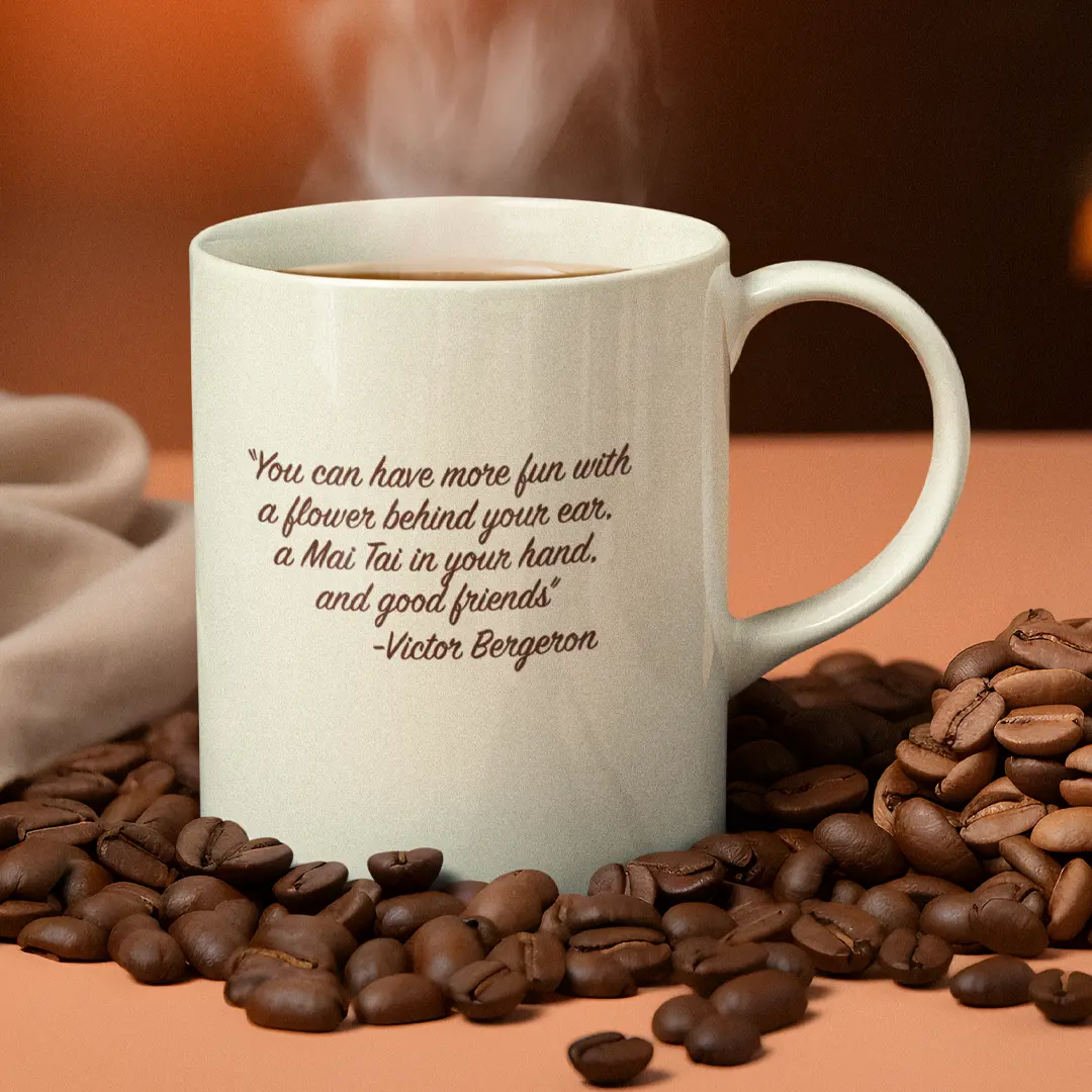TRADER VIC'S OAKLAND COFFEE MUG - Image 4