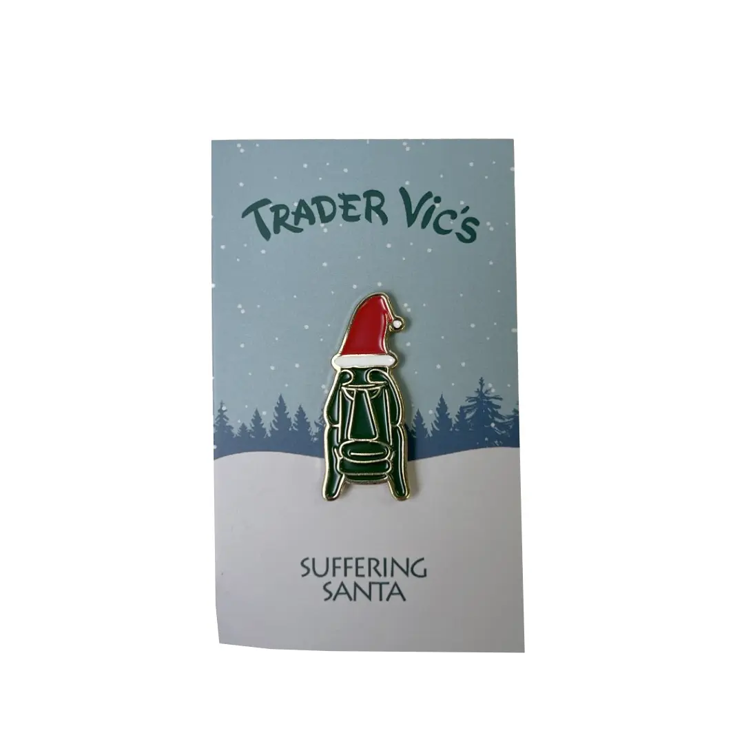 SUFFERING SANTA PIN