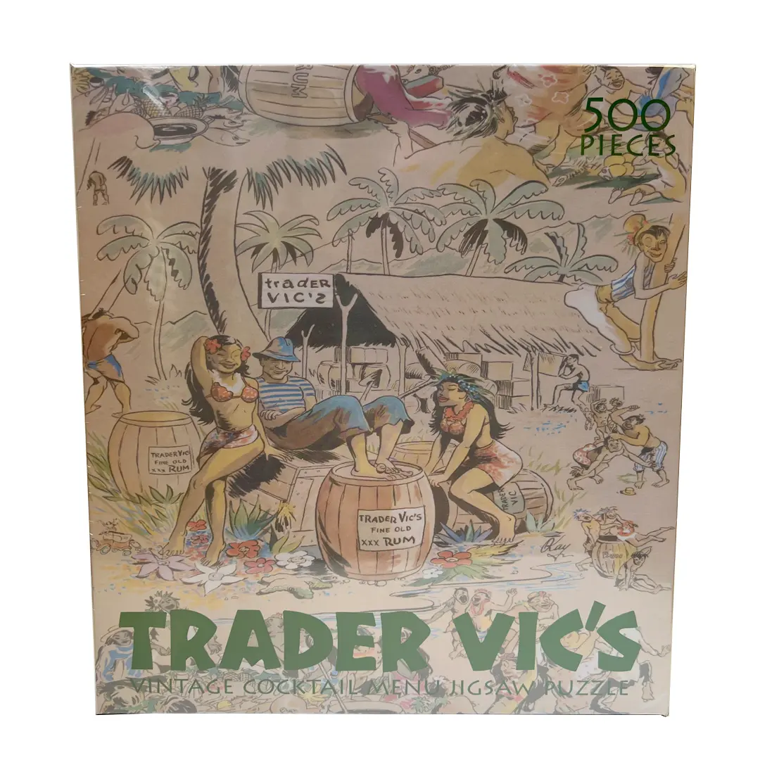 VINTAGE COCKTAIL MENU PUZZLE (500 PIECES)
